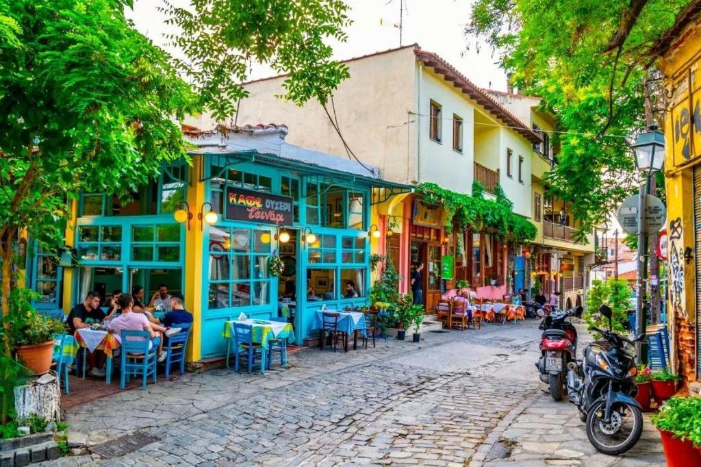 Retro Boutique Apt W Balcony In Historical Area Apartment Thessaloniki Exterior photo
